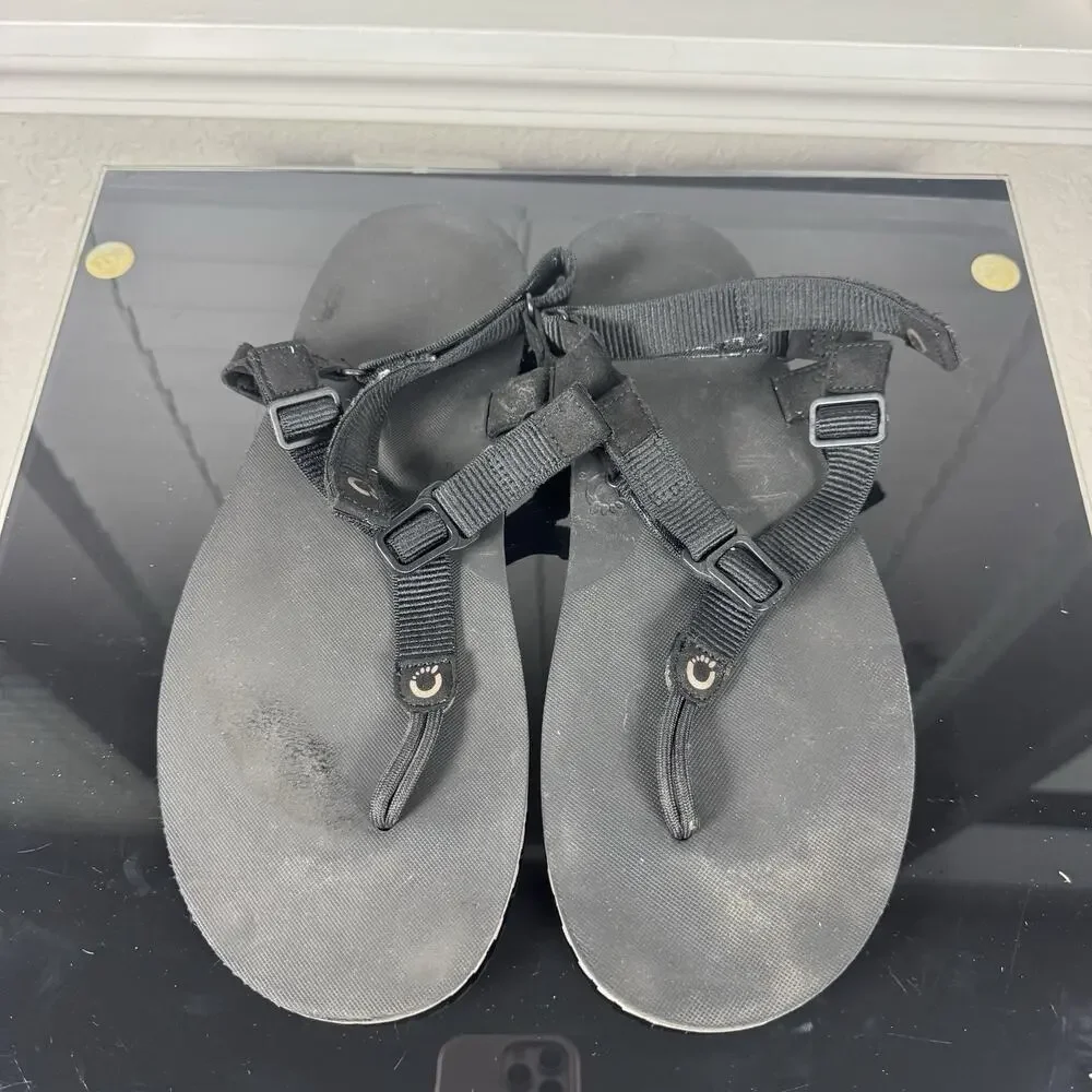 Black Men's Sport Strap Sandals